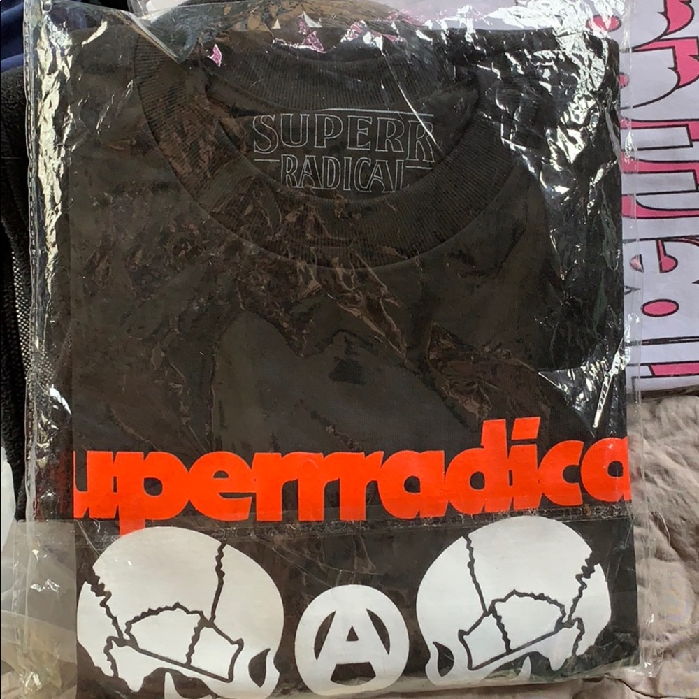 Black Anarchy Skull tee